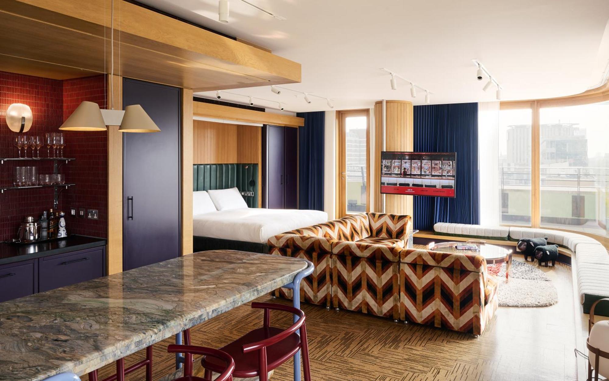 Hotel The Standard Londra Esterno foto A suite at the hotel